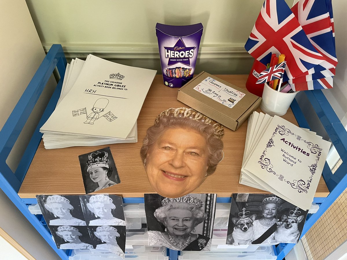 Jubilee ready today, Bingo and activity packs to celebrate HRH 👑🇬🇧💂‍♂️<a href="/ward_rutland/">Rutland Ward</a> <a href="/HansaVaria/">Hansa Varia</a> <a href="/SkinnerCarla/">carla yaxley</a> <a href="/LPT_Activities/">LPT Meaningful Activities</a> <a href="/CHSInpatientLPT/">CHS Inpatient Wards</a>