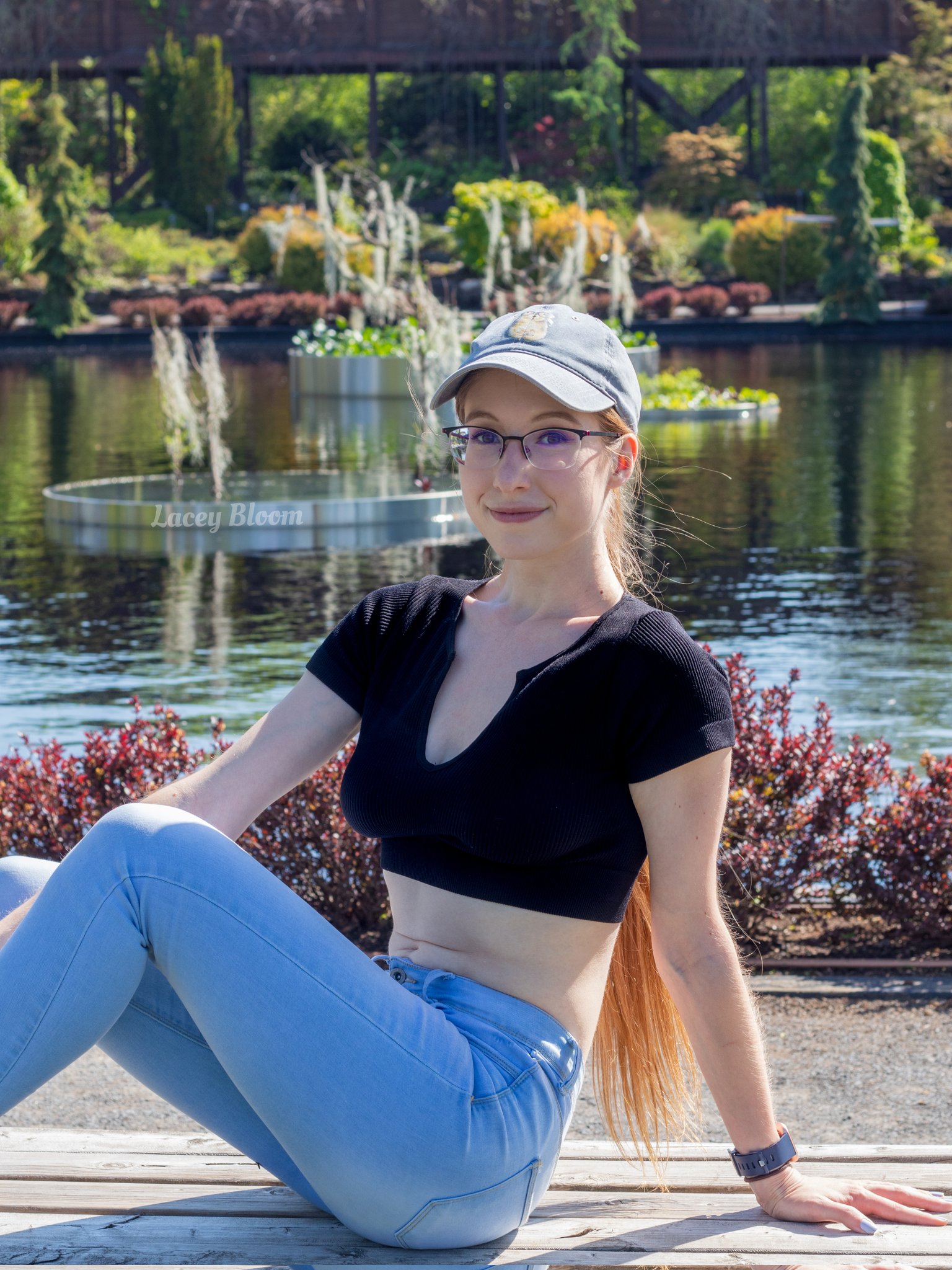 TW Pornstars - 2 pic. Lacey Bloom. Twitter. It was so peaceful at the Montreal Botanical Garden