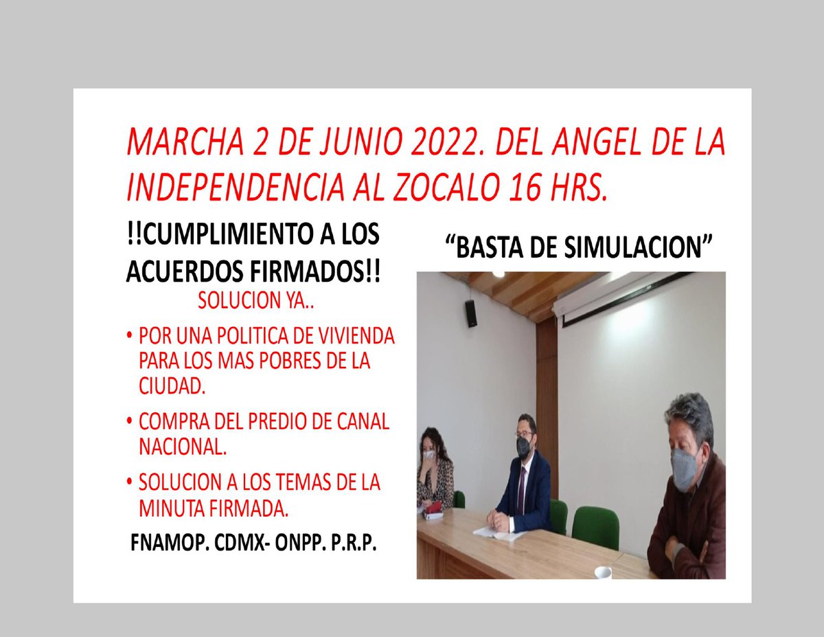 OnppPrpCdmx's tweet photo. ¿Ciudad de Derechos? Este gobierno de simulación no procura condiciones para el cumplimiento de los derechos básicos y protege al sistema de explotación capitalista y neoliberal.
#BastaDeSimulacionesOnppPrp
#RespetoALaMinutaOnppPrp
@Claudiashein 
@martibatres 
@GobiernoMX https://t.co/sW8da2BL04