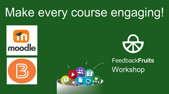 Training workshops on <a href="/FeedbackFruits/">FeedbackFruits</a>  for <a href="/WeAreTUDublin/">TU Dublin / OT Baile Átha Cliath</a> staff 7th and 13th June for Moodle and Brightspace users respectively. Register bit.ly/3kUbBRd