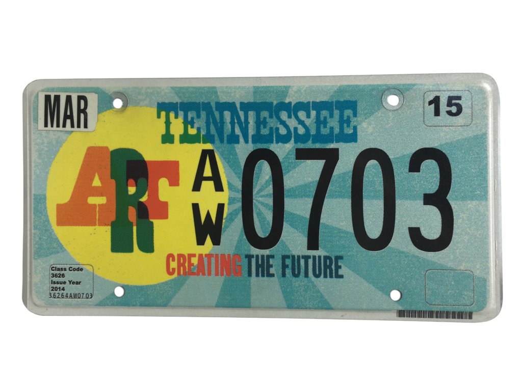GCTComePlay's tweet photo. You have to get a new plate this year anyway.  Why not support the Arts in Tennessee by getting a #ArtsPlate?
Proceeds for the plate goes to fund arts across the state.  #TnPlates #TNarts https://t.co/smFMSMl2py