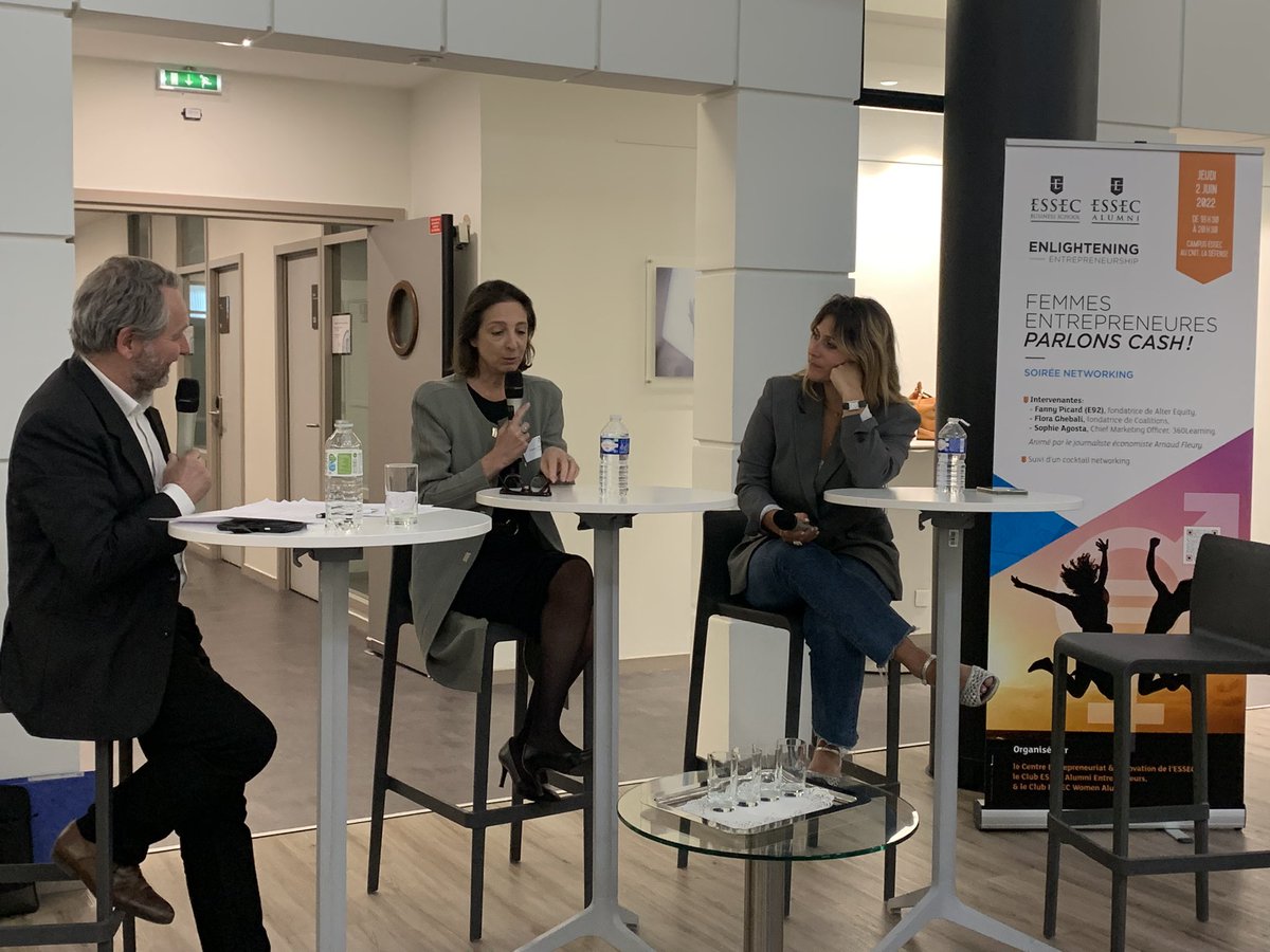 Merci <a href="/FannyPICARD_AE/">Fanny PICARD</a>, fondatrice de <a href="/alterequity/">Alter Equity</a> pour ce partage sur l’ambition au féminin
« L’#ambition c’est un cheminement vers ses valeurs. La mienne la #diversité. Rappeler que l’entreprise est un acteur sociétal et que la finance doit soutenir les entreprises vertueuses »