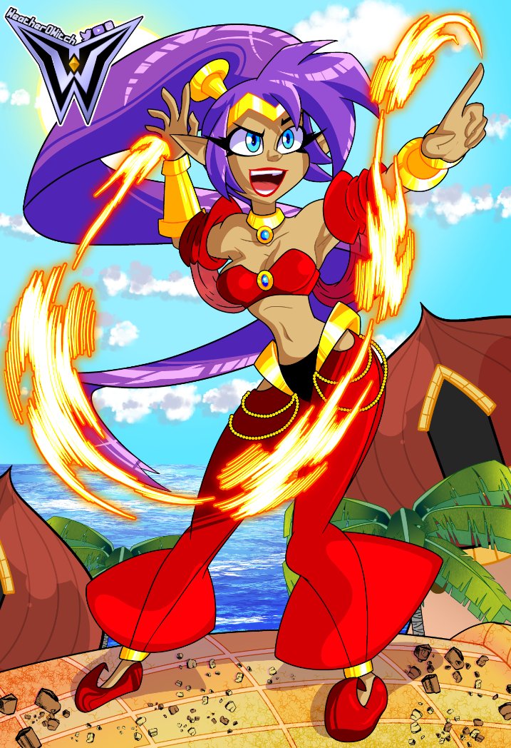 weather0witch's tweet photo. Happy 20 years of Shantae!
@WayForward @CristinaVee
@MrBozon
Heres to more of this awesome Genie Hero!
#Shantae #wayforwardtechnologies #FanArtFriday #fanart #digitalart https://t.co/pPFXlSIsme