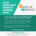 Image for the Tweet beginning: ¡Con #AndigrafMarket vende más!

Eleva el