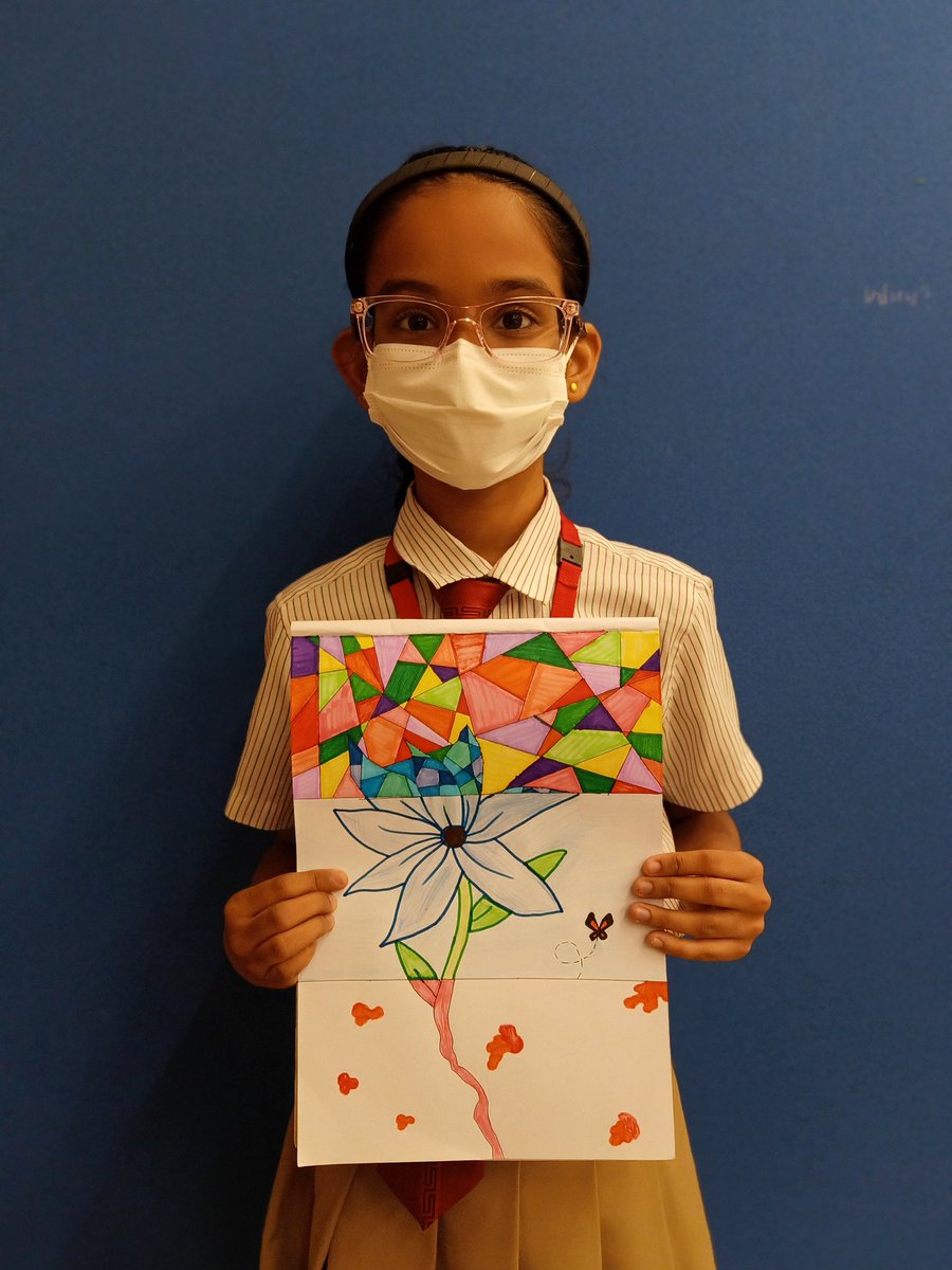 sumitavamaity's tweet photo. Nature is written in mathematical language.
Galileo Galilei
Artists from grade 7 are presenting their creative Mathematical drawing celebrating mathweek in art applying different structural identification.
@Fatima_Martin
@JayarajVenetia @gemsnms_alkhail @nmswow101 #MathWeek2022 https://t.co/H1X8xTm2fQ