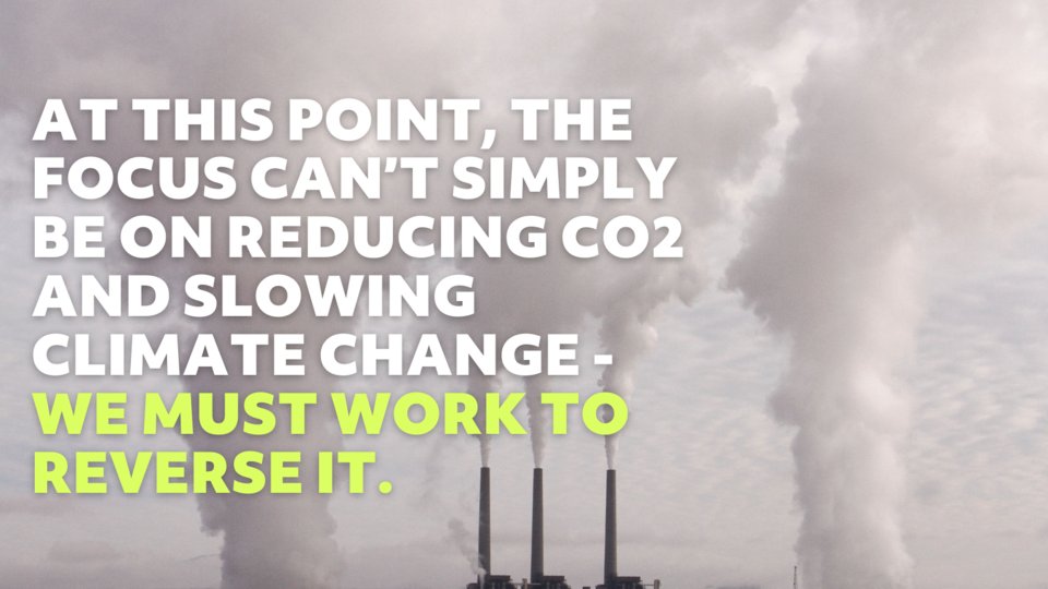 PurposeESG's tweet photo. Reducing #CO2 emissions is not enough to combat climate change. At this point, the focus must be on efforts to reverse #climatechange. With that in mind, it’s no surprise that the #carbon capture market is growing rapidly. https://t.co/v6ivZ3BWX0 https://t.co/6iiqvh9Vus