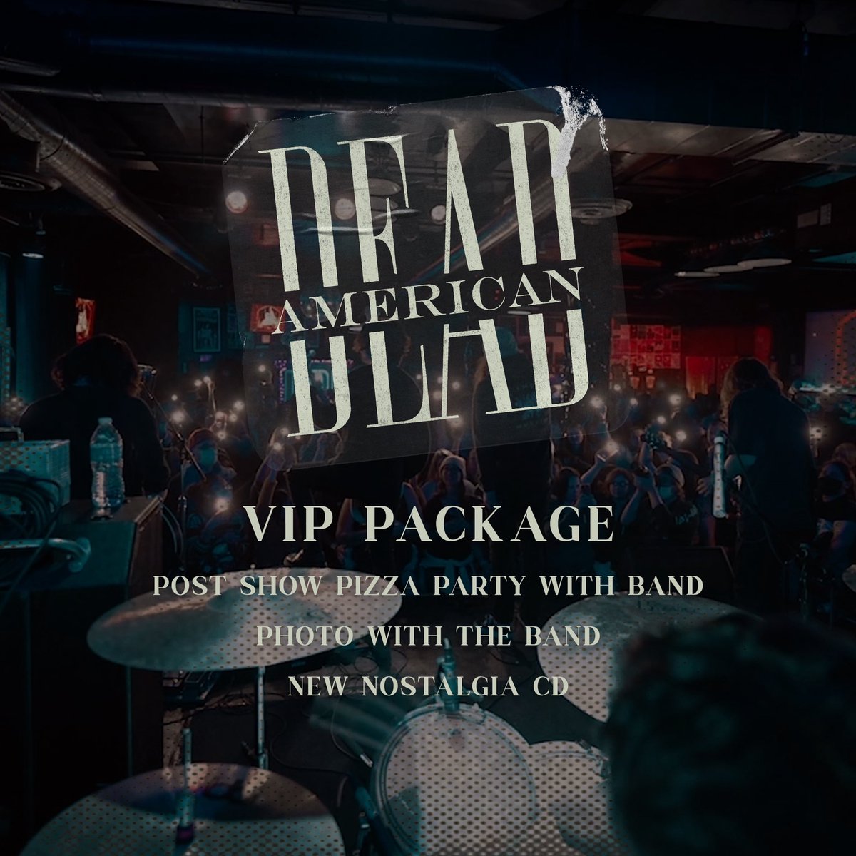 Pizza for dinner every night?? Dream come true. Grab VIP tickets for our upcoming tour here iconicticketing.com/pages/dead-ame… 🍕