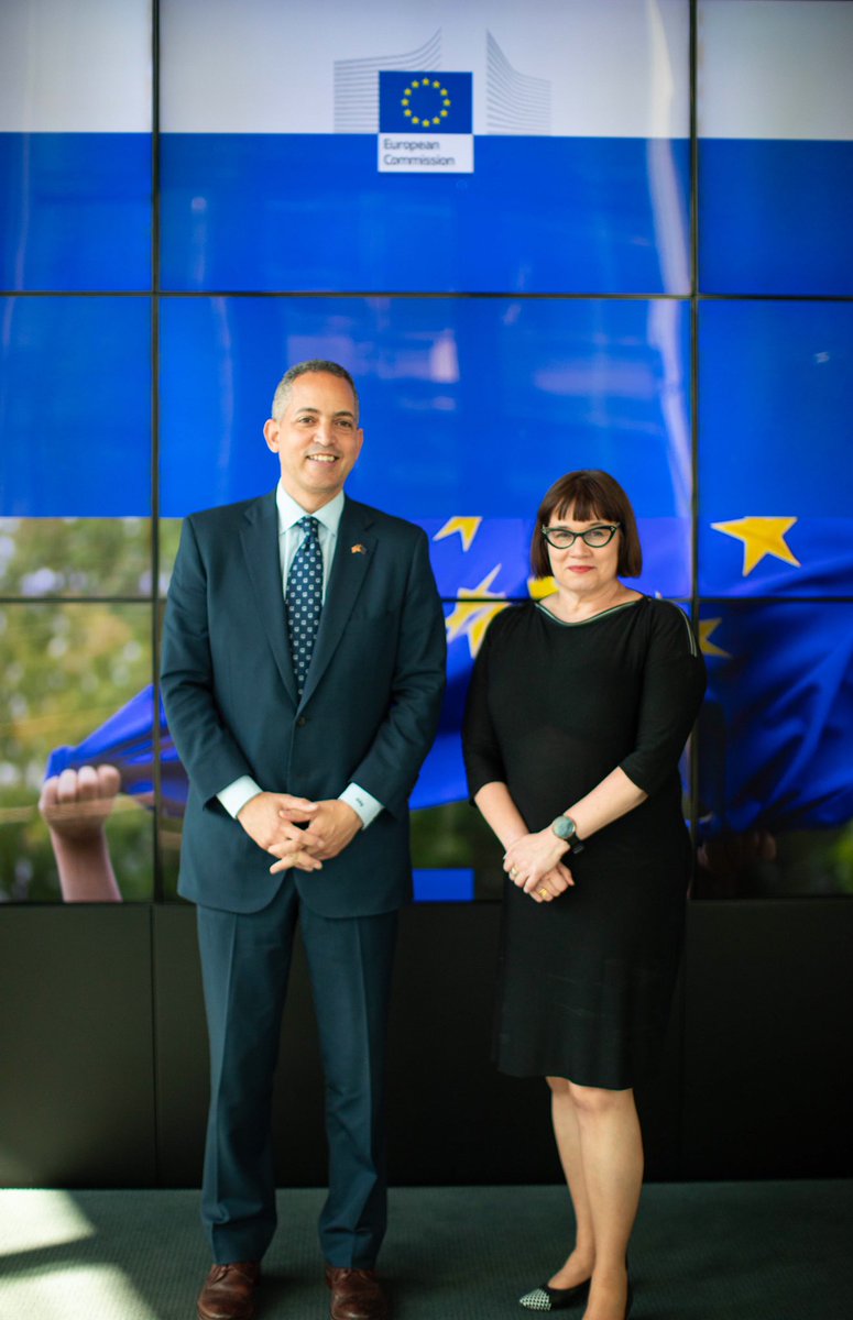 The 🇪🇺and the 🇺🇸 are cutting off Russia from the sensitive technology it needs for its war effort.
 
Good meeting today with Deputy Secretary of Commerce <a href="/dgravesjr/">Don Graves</a> to discuss coordination of our enforcement actions