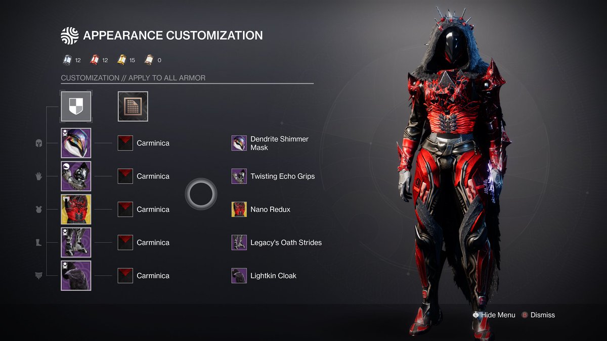 Stasis_King_'s tweet photo. Finally got the armor for my Titan but I give you my siva looks 😎 #destiny2 #destiny2fashion #destiny2armor https://t.co/D1xjMWsuGF