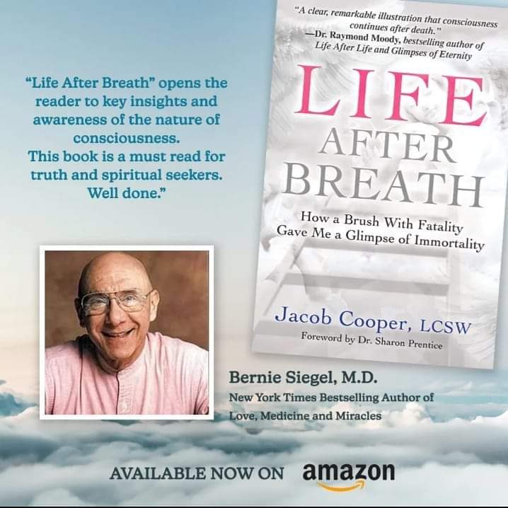 jlcooper424's tweet photo. A beautiful honor to be endorsed by NYT bestselling author Dr. Bernie Siegel!!

Order Life After Breath at: https://t.co/zJixlXnScD https://t.co/2C1Fxvm9vT