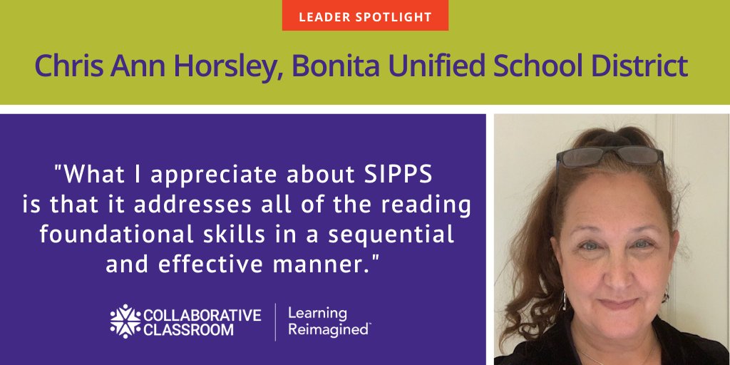 District Leader Chris Ann Horsley shares how adopting SIPPS as their foundational skills program helped lead award-winning Bonita Unified SD to excellence. #SOR #SIPPS
bit.ly/3ar5aTw