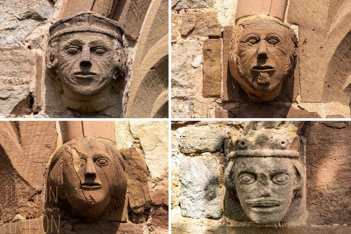 justjonsimpson's tweet photo. Rich in history, St George's Church in #Orleton is home to a 12th-century font attributed to the #Herefordshire School of carvers responsible for the Kilpeck Church stonework and two 13th century wood chests with their original iron strap hinges https://t.co/PwTlGySfGm