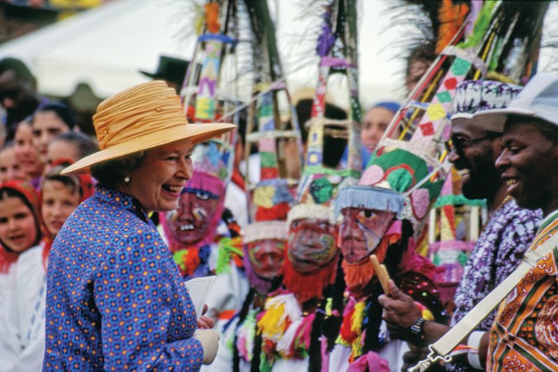 ForeverBermuda's tweet photo. Photos: As the Queen’s Platinum Jubilee is being held, a look back at her visits to #Bermuda over her 70 year reign | https://t.co/Y1wNM21ESB https://t.co/zSKELuPIao