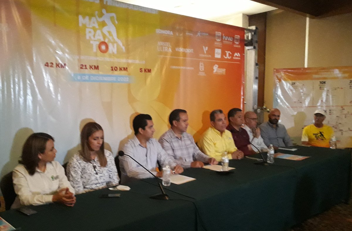 👟Presentación de la edición 2022 del Maratón Internacional de Hermosillo, que se celebrará el 4 de diciembre <a href="/HermosilloGob/">Gobierno de Hermosillo</a> 🔆 @IDJH_HMO