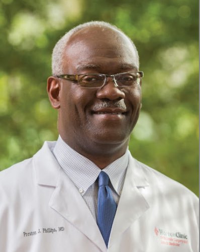 This is Dr.Preston Phillips

- 1990 Harvard Medical School grad 
- An OR in Africa is named after him because of his work in Togo 
- A kind, talented, hard-working doctor 
- Shot and killed in a medical building, a place where we should feel safe