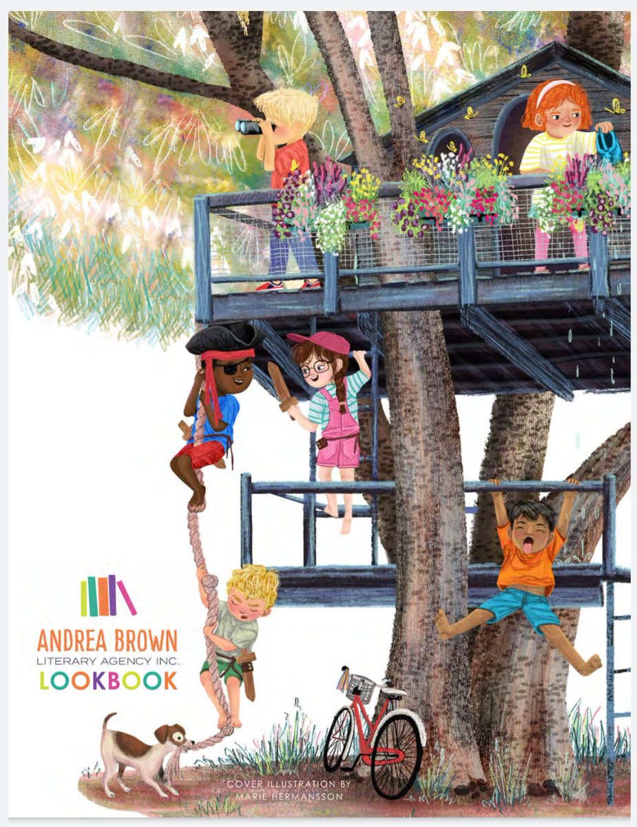 MarieHermansson's tweet photo. Andrea Brown Literary Agency's Spring 2022 LOOKBOOK is out! @AndreaBrownLit You can find this Lookbook and all past Lookbooks on ABLA 's website. I am super excited to have made the cover this round! 🥳 #kidlit #kidlitagency #lookbook https://t.co/omLgHSgN7v