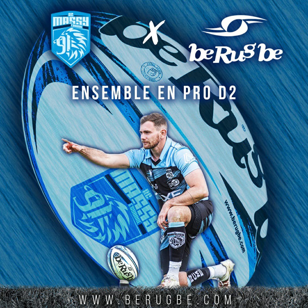 RCME91's tweet photo. RCME x @beRugbe 🔥
🔜 @rugbyprod2 

ALLEZ MASSY ! 🔵⚫️
#RêverFort #MadeInMassy https://t.co/1A9SU0uRTr