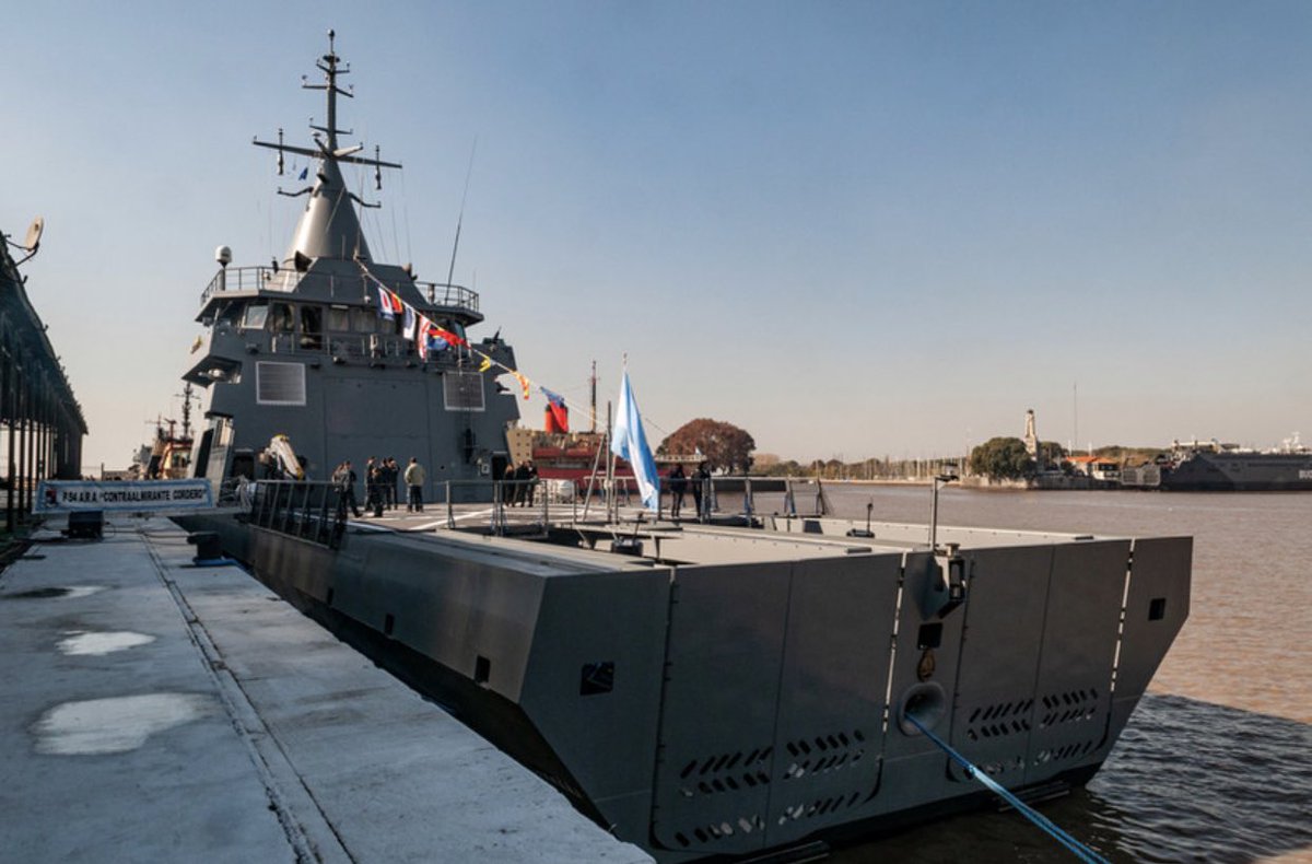 PucaraDefensa's tweet photo. El #Patrullero #Oceanico #Multipropósito #ARA "Contraalmirante Cordero" llegó a la Argentina
@Armada_Arg @MindefArg #fondef #opv #pom @navalgroup @Leonardo_IT @LDO_Electronics #marlin #armadaAR #patrullaje #bnmp #soberania @AgriculturaAR
https://t.co/hgzWME47F3 https://t.co/OPKsWAxmWA