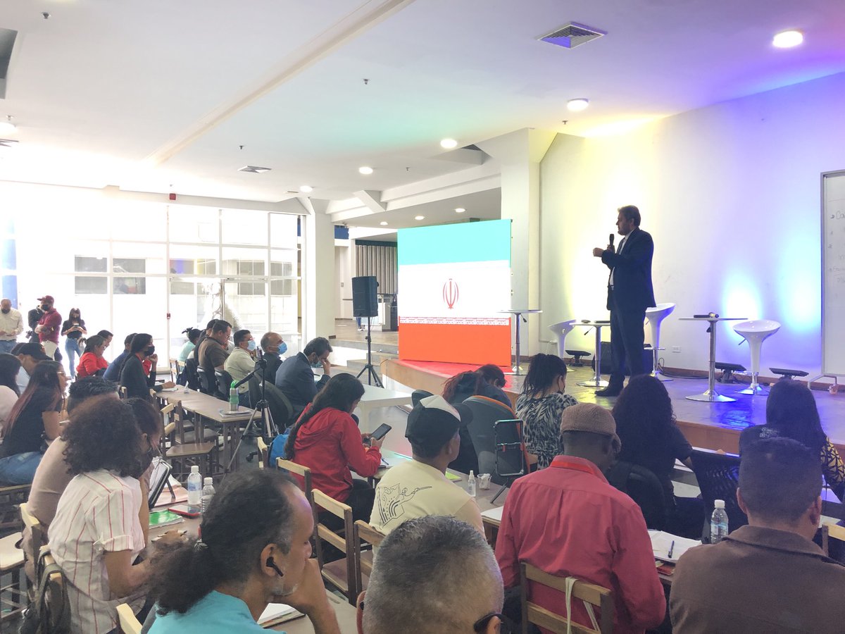 El excelentísimo embajador de la República Islámica de Irán en Venezuela, Hojjatollah Soltani ofrece conferencia sobre la comunicación internacional en la Universidad Internacional de las Comunicaciones ⁦<a href="/lauicom/">UNIVERSIDAD INTERNACIONAL DE LAS COMUNICACIONES</a>⁩