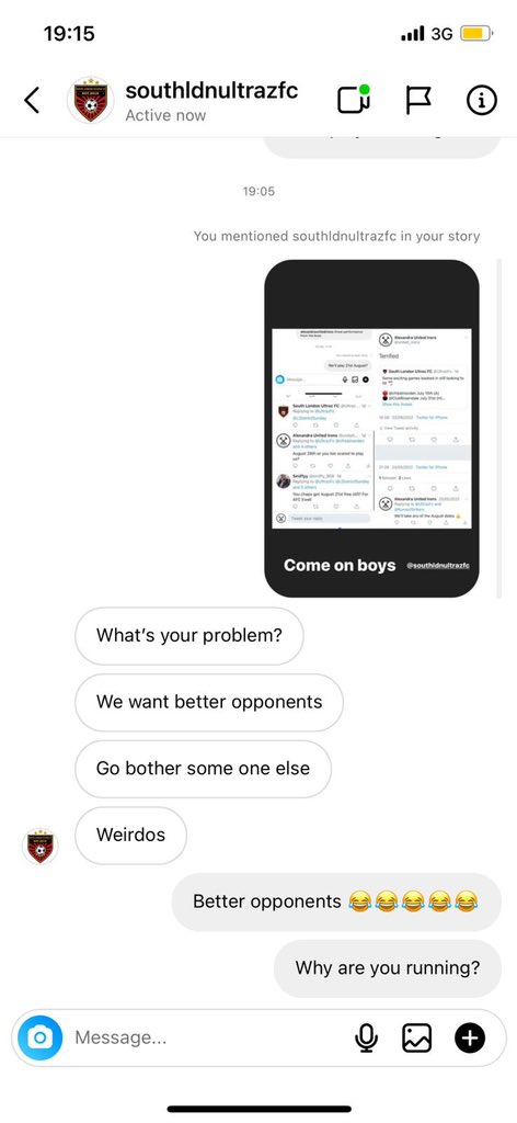 Win 4-0 = not good enough..
#SouthLondonFraudz