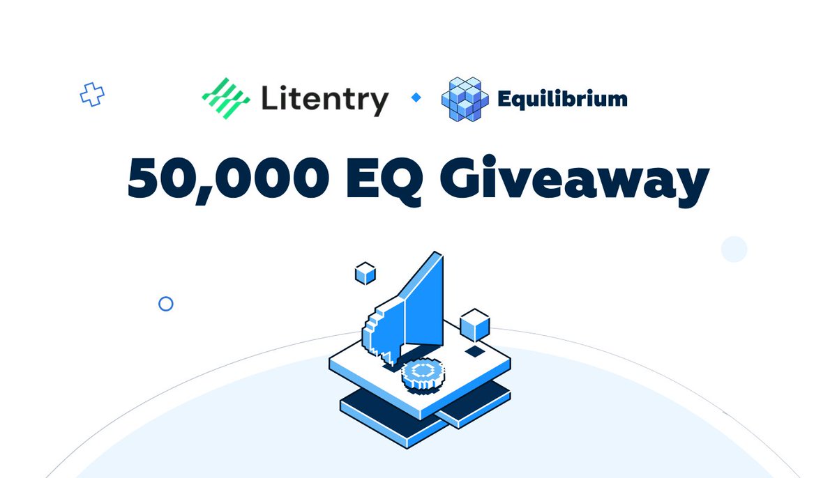 🎁 Participate in the joint giveaway of <a href="/EquilibriumDeFi/">EQ finance ⚡ Empowering Liquid Staking</a> and <a href="/litentry/">Litentry</a>!

🎉 To celebrate the xDOT distribution and our partnership, we’ve decided to drop 50,000 EQ! We’ll randomly choose 50 winners. 

👉Join now: bit.ly/EQxLIT
