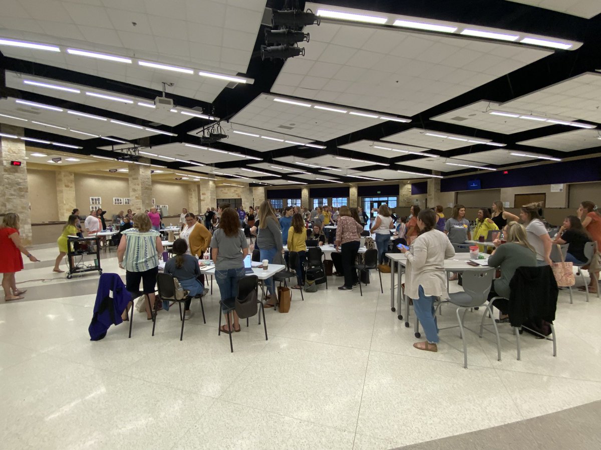 Another big day of learning for our elementary math teachers…Reagan Tunstall &amp; Kristina Grant are here to lead us through Guided Math professional learning!! <a href="/lhisdcomms/">LHISD Communications</a> #buildingchampions