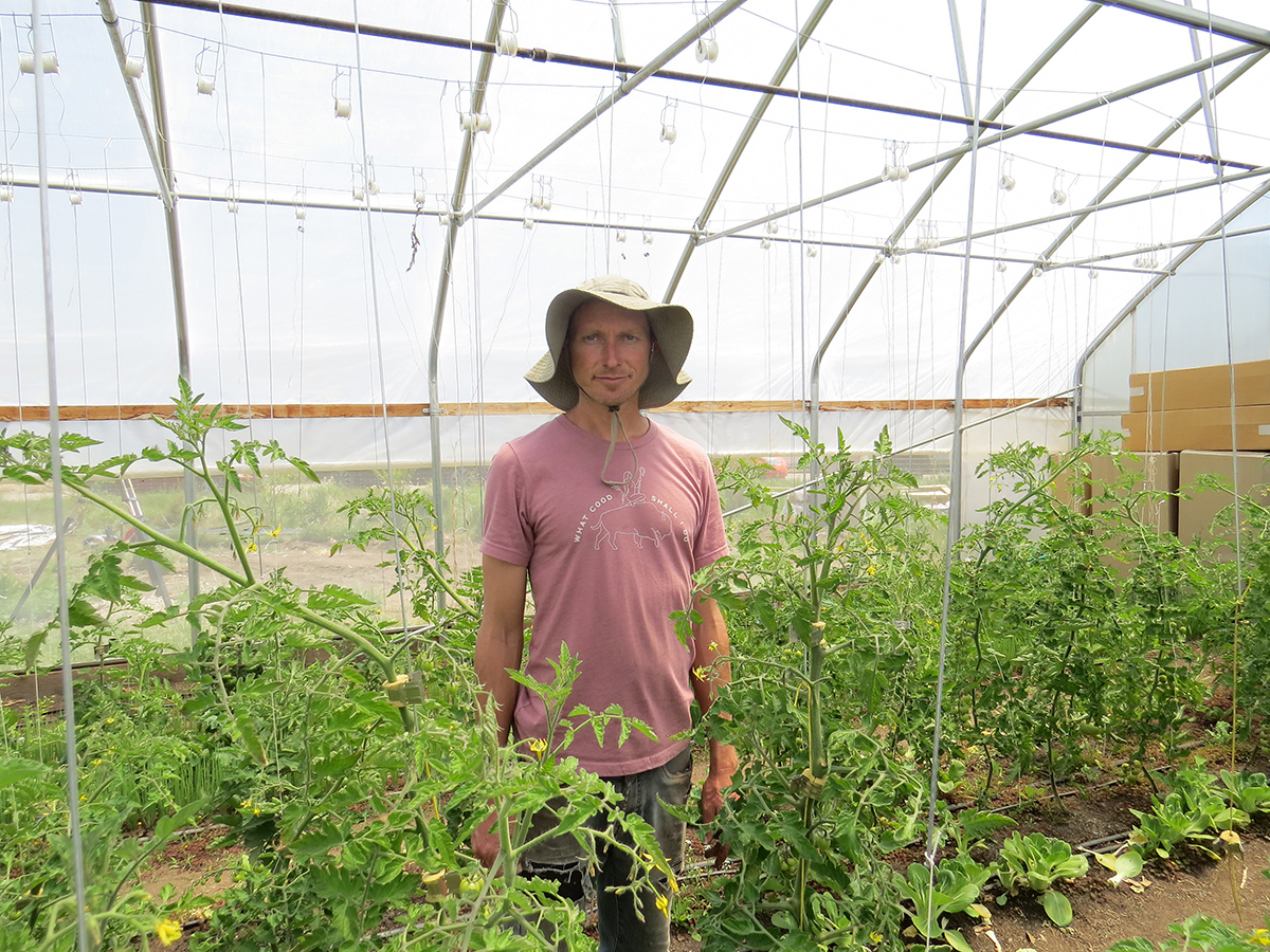 RSJNevada's tweet photo. "I feel like the best thing that I could do is show up and continue to provide really good, nutritious food.” Learn about the ways that climate change is affecting a local farm in this NPR @nextgenradio Nevada program article by Chris Darche: https://t.co/BpaJ7xHhfC https://t.co/OwCu5hlIn9