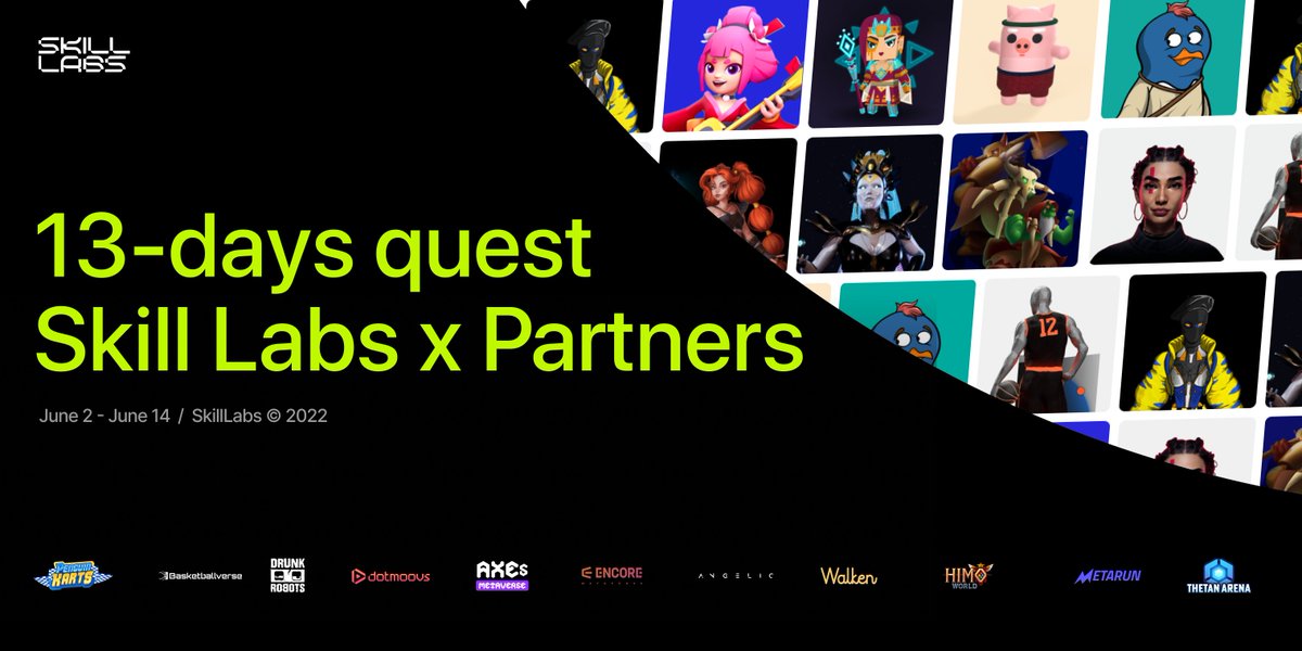 hashsense_'s tweet image. 1/3 Amazing #SkillLabs quest with huge prize pool is live ☄️

Dive into exciting activities to claim 10 amazing gift boxes and 100 minor prizes 🔥

Follow all the updates very closely, as the hints may not be so obvious 🤓

👉 link.medium.com/4LHSUDOqxqb

#Skillquest