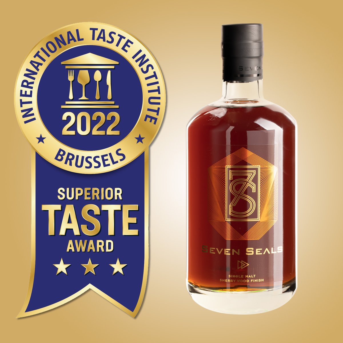 More awards for Seven Seals #whisky! Superior Taste Award for our Sherry Wood Finish, Peated Port Wood Finish and The Age of Pisces with the International Taste Institute in Brussels - <a href="/itqi/">International Taste Institute</a>  #tastematters