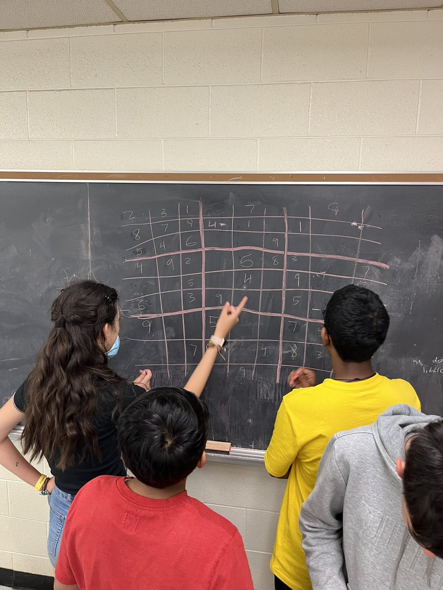 Trinh_babbles's tweet photo. Building Thinking Classrooms: defronting the room, orienting desks away from walls, work in groups of 3 for greater collaboration &amp; places to address the classroom! Today we work on Problem Sets @GlenforestSS @GFSSMATH @pgliljedahl #Suduko #DestreamedMath @PeelSchools @peel21st https://t.co/9B1gs6mJSj