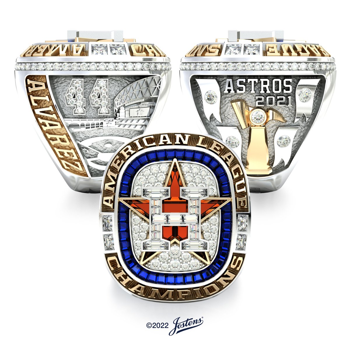 astros's tweet photo. Shop the official @Jostens ALCS Championship Collection! 💎

💍: https://t.co/Bd1XG2oEQd https://t.co/NAhsBBP4it