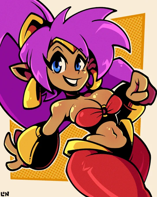 Happy 20th anniversary to the Shantae series! #Shantae 