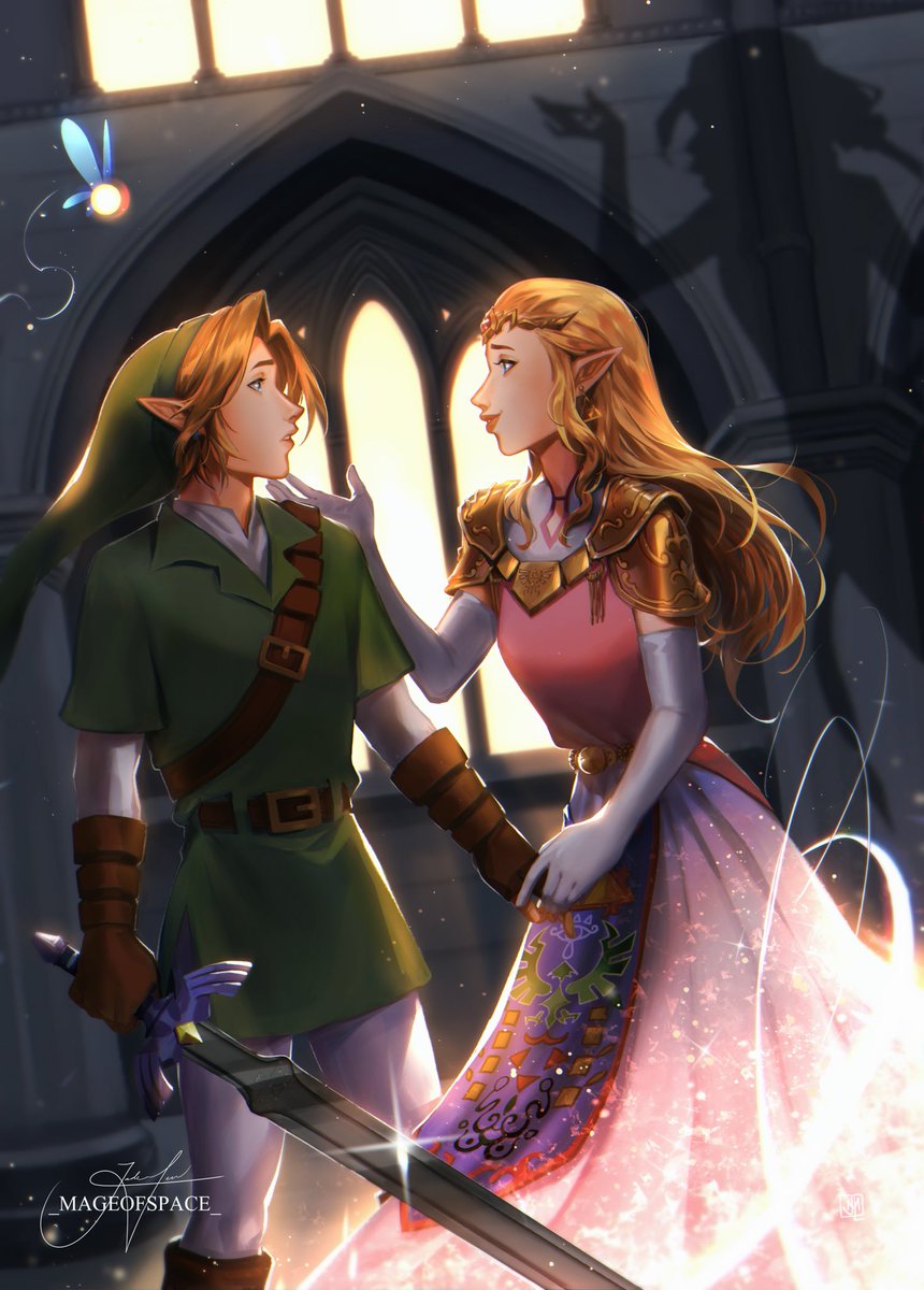 🌙 𝑚𝑎𝑔𝑒 ✧ shop open!! (@_mageofspace_) on Twitter photo I realize I never posted my #Zelink piece for the <a href="/zelink_fanzine/">Fated: A Zelink Zine 🌟 PROJECT COMPLETE!</a> ✋ I loved drawing oot zelink 💕✨ I realize I never posted my #Zelink piece for the <a href="/zelink_fanzine/">Fated: A Zelink Zine 🌟 PROJECT COMPLETE!</a> ✋ I loved drawing oot zelink 💕✨