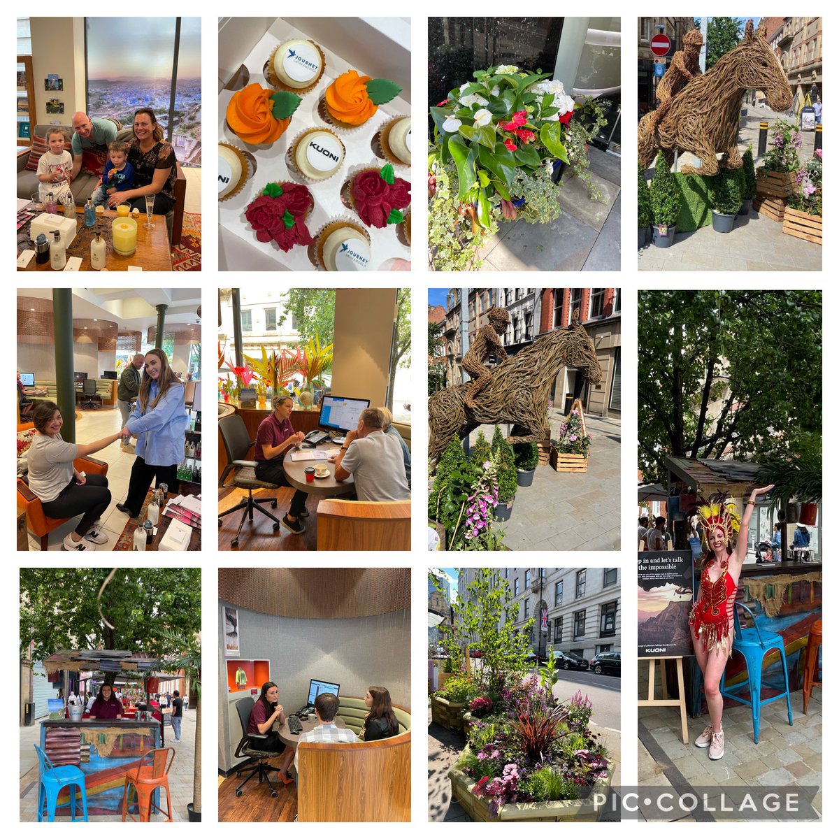 KuoniManchester's tweet image. What a day ! We kicked off the Manchester Flower show in style ! Amazing team thank you to all involved so far , more fun planned for the weekend , come and visit us @KuoniManchester @JLA_UK @MCRFlowerShow