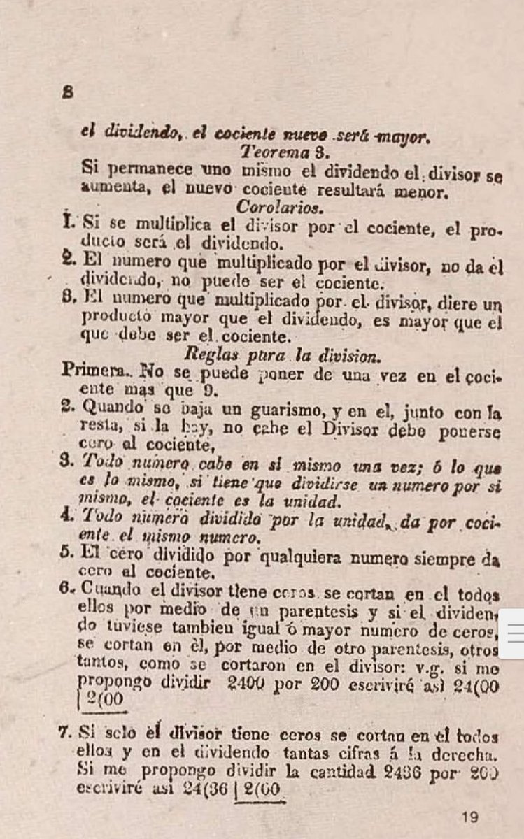 marcos_oaoa's tweet photo. La división.
Enseñar aritmética en la escuela primaria.
Año 1830.
Casi 200 años después
¿Qué ha cambiado?
"Cero al cociente y bajo la cifra siguiente".

!ah espera! "Es que así aprenden luego los polinomios mejor". En fin... https://t.co/9d81nynBSo