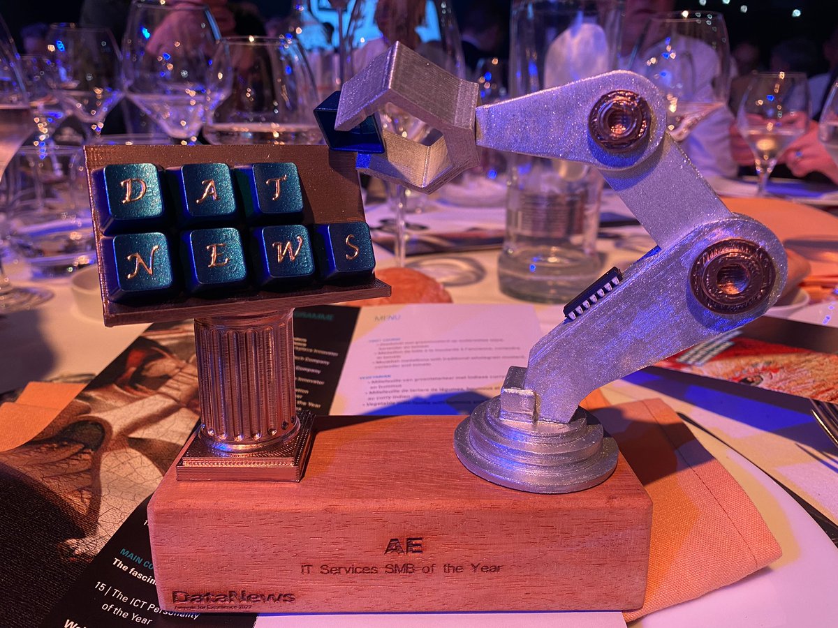 stijnvdplaetse's tweet photo. Whoppa. Congrats to the entire @AE_NV team! This one is for you! A big thank you for your trust dear partners and customers . #dnafe_artofnetworking #acceleratedtransformation https://t.co/IUHacEZTwN