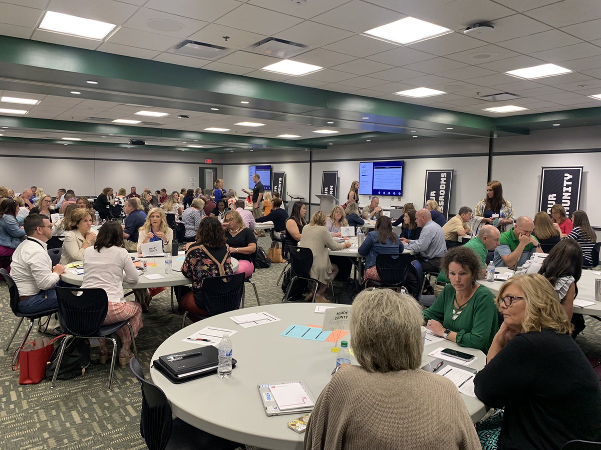 CloseTheGapKY's tweet photo. … and we are off! Kentucky school districts learning from Kentucky school districts to impact students. Close the Gap 2022 is officially underway. #CTGKY

https://t.co/AG8e0I67IU https://t.co/qTZYyOpLd2