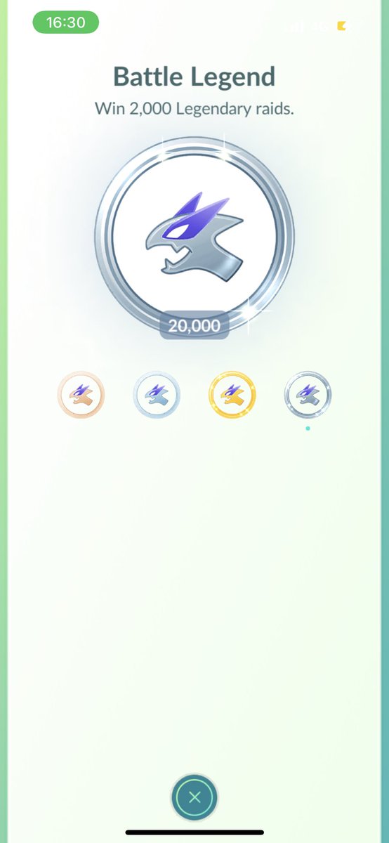 New milestone reached today!🤩🥳 20 000 Legendary raids✅

Thank you to all of my friends for sending and joining!🙏🤗
#PokemonGO