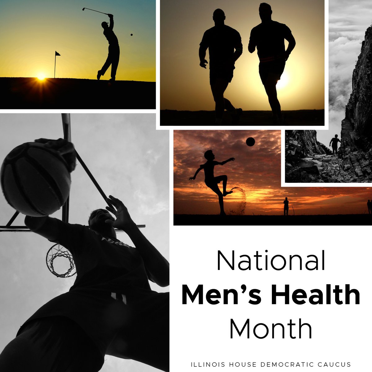 June is National Men’s Health Month. Take this time to assess your health needs and make sure you are up to date on your appointments.