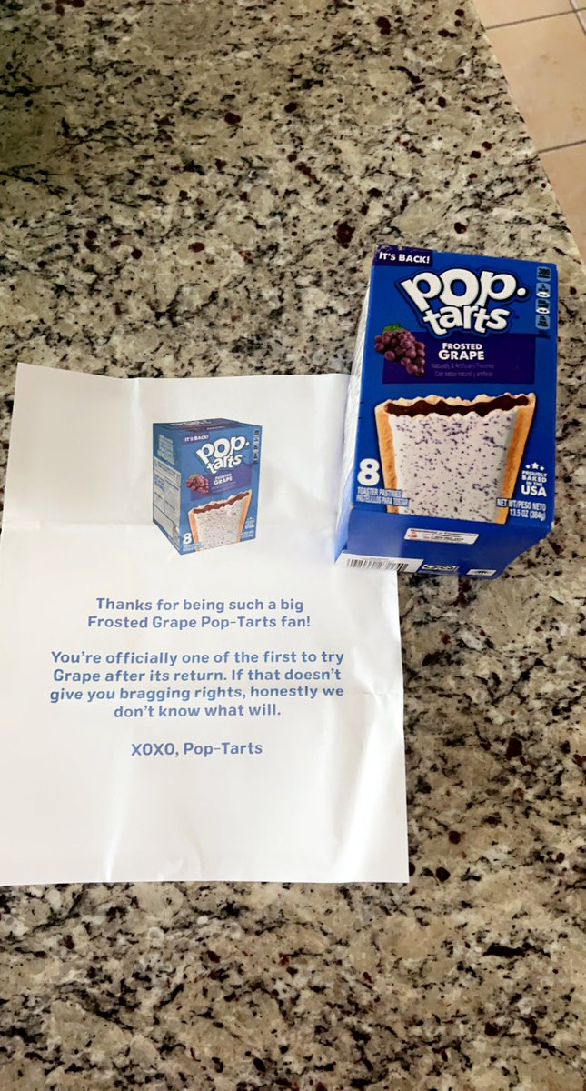 ohheyesjay's tweet photo. @PopTartsUS is the real MVP 🙌🏼💜 I can’t even contain my excitement that these are back and better than ever 😋 https://t.co/2fWBitRFGm