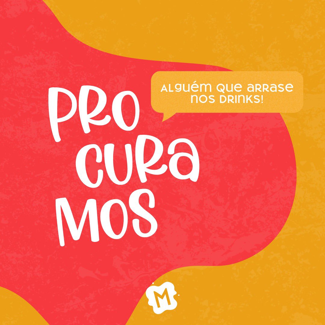 muvucabarsm's tweet photo. ⚠️ vem muvucarr ⚠️

manja de coquetelaria
ou tem afinidade e quer mt aprender?

📩 manda teu currículo para vagasmuvuca@gmail.com ~~ com o titulo referente a vaga!

o ambiente é muito tranquilo (nem sempre), mas a gente jura que é legal! 🤝

 RT familia https://t.co/jiQ1Qz6cMZ