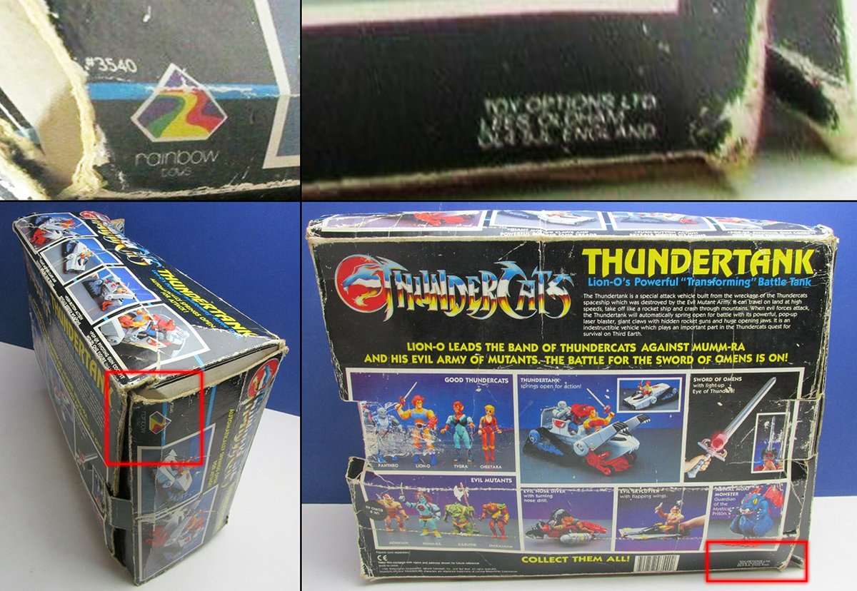 ThundercatWiki's tweet photo. ThunderCats Wiki has been trying to take on the research on the LJN's Toyline, most notably Rainbow Toys and the Toy Options and if there was a relationship. This image tells me one thing, they were very much related. Still guess working on when this happened, but ... https://t.co/K1kf9depTB