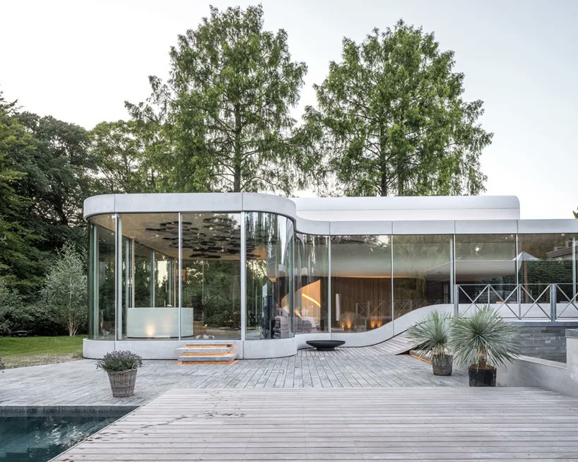 designboom's tweet photo. designing its 'villa kirk' in denmark, SPOL architects' client requested a space that combines 'a bat cave with a melted salvador watch.' https://t.co/6cGxBbMNQx https://t.co/eAFHpZeDCE