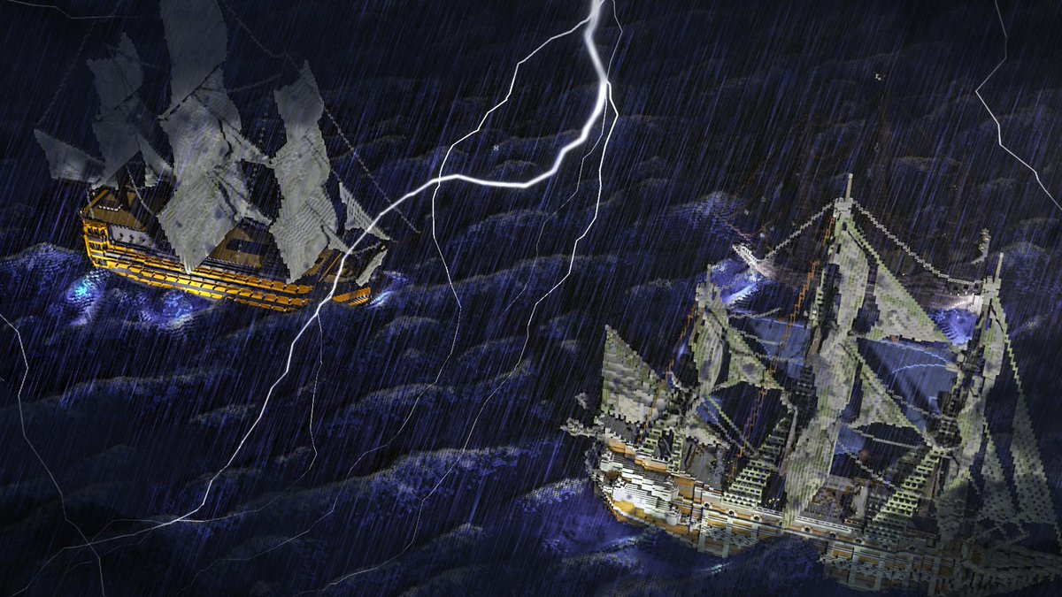 Hello all ! Here goes a render of <a href="/SamaasMc/">Samaas</a> 's build.
and two of NateOhPotato's ship.
Discord :ζ͜͡Åleks#2875
#Minecraft #Minecraftbuilds 
#minecraft建築コミュ