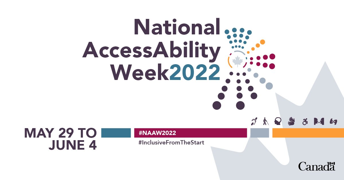 casecanada's tweet photo. It's #AccessAbility Week - A chance to learn more about #SupportedEmployment and how you can advance #Inclusion in your workplace for those experiencing disability! https://t.co/nmaVgOV9Rv #InclusiveFromTheStart #NAAW2022 https://t.co/TX2TLDdJEA