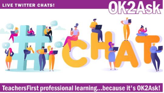 TeachersFirst's tweet photo. Join us tonight at 8 PM ET on the @SFLOK2Ask Twitter page to share strategies for creating creative and engaging classroom experiences. #edchat #studentengagement https://t.co/36olG0Q0mk
