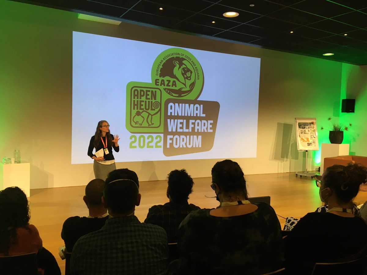 ZOOscience_eng's tweet photo. The ZOO Science-team attended EAZA's first ever #animalwelfareforum in Apeldoorn (The Netherlands) to discuss and highlight an evidence-based approach to animal welfare and bridging the gap between welfare research and application. #EAZA #ZOOScience https://t.co/oZDW66ycub