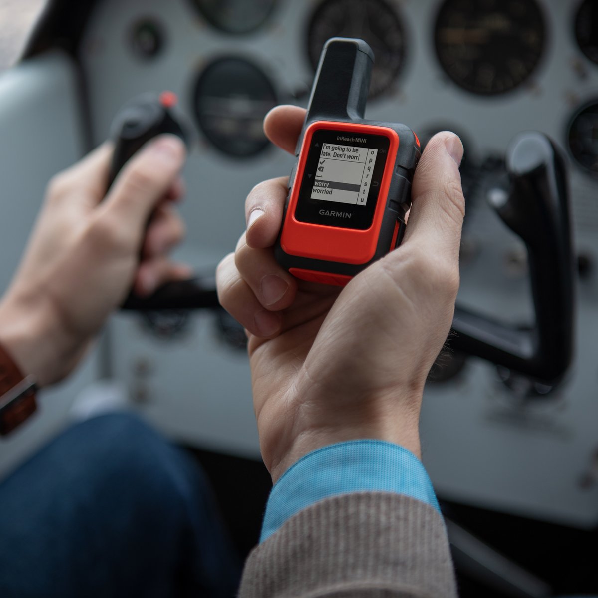 GarminAviation's tweet photo. When you fly with #inReach, what's your primary use:

• Two-way messaging
• Location sharing/flight tracking
• SOS button in case of emergency

Tell us below ⤵️ https://t.co/IsABAHzc2a