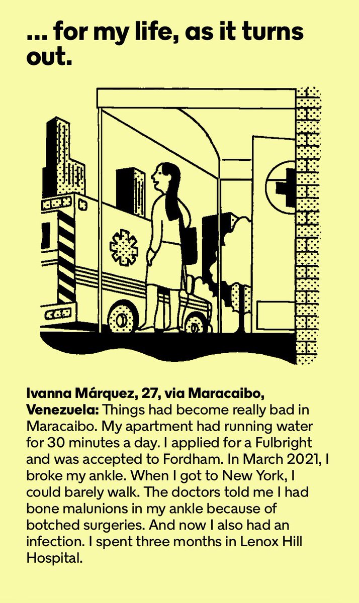 ivannamine's tweet photo. Ahora el New York Times cuenta mi historia: https://t.co/6uXuBpg020 https://t.co/llNxKu6I27