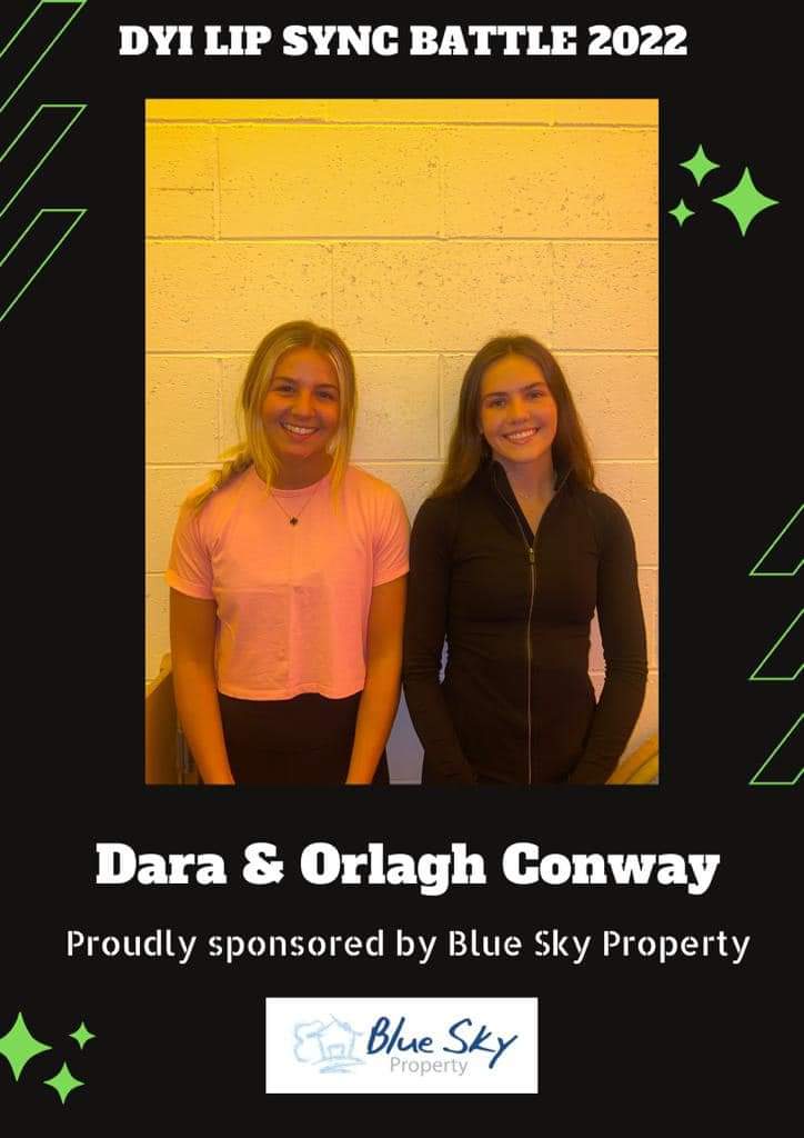 DYoungIrelands's tweet photo. 🎤ACT ANNOUNCEMENTS 🎤
💚LIP SYNC BATTLE 2022 🖤

Huge thanks to our kind Sponsors:
@abmelu Courtneys Bar
@autoassure Dlk
Blue Sky Property 
@ODonoghuePeter ODM https://t.co/DSkTjztZmg